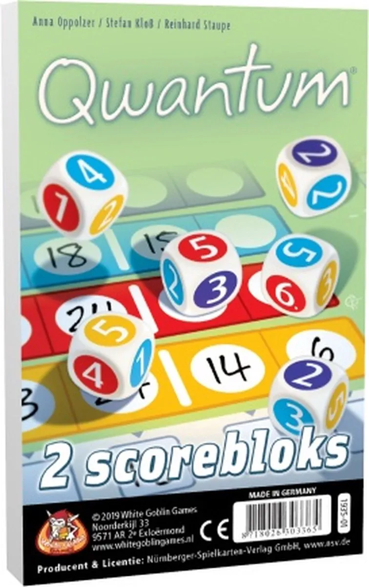 White Goblin Games Qwantum Bloks Uitbreiding