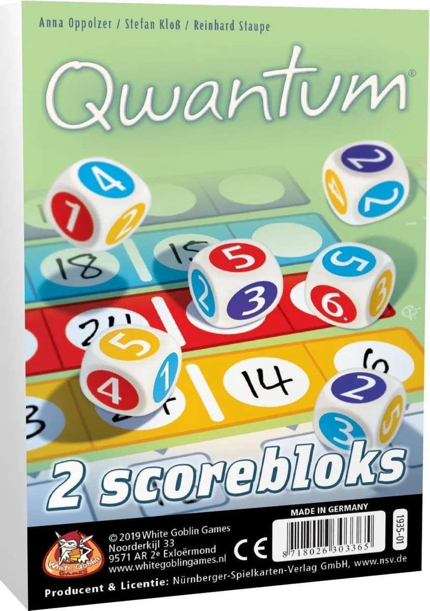 White Goblin Games Qwantum Bloks Uitbreiding - 2-6 Spelers