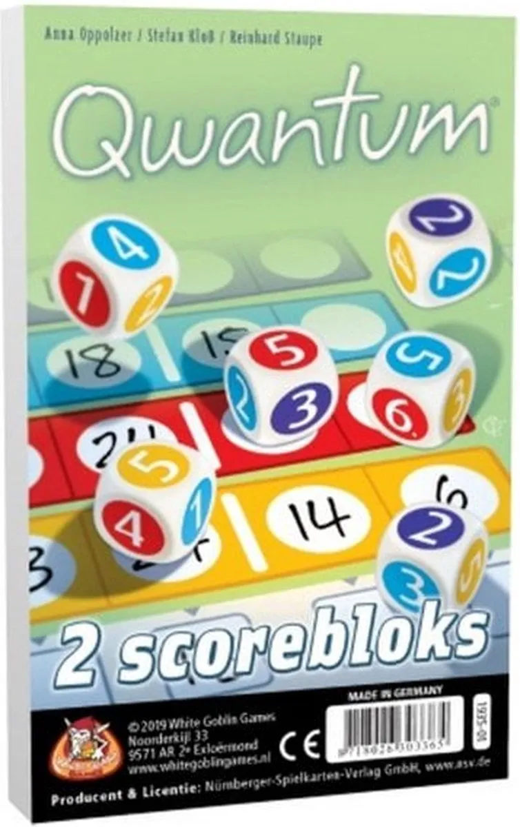 White Goblin Games Qwantum Bloks Uitbreiding - 2-6 Spelers