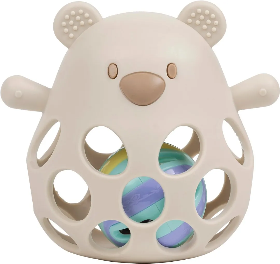Nattou Silicone Rammelaar met Bal