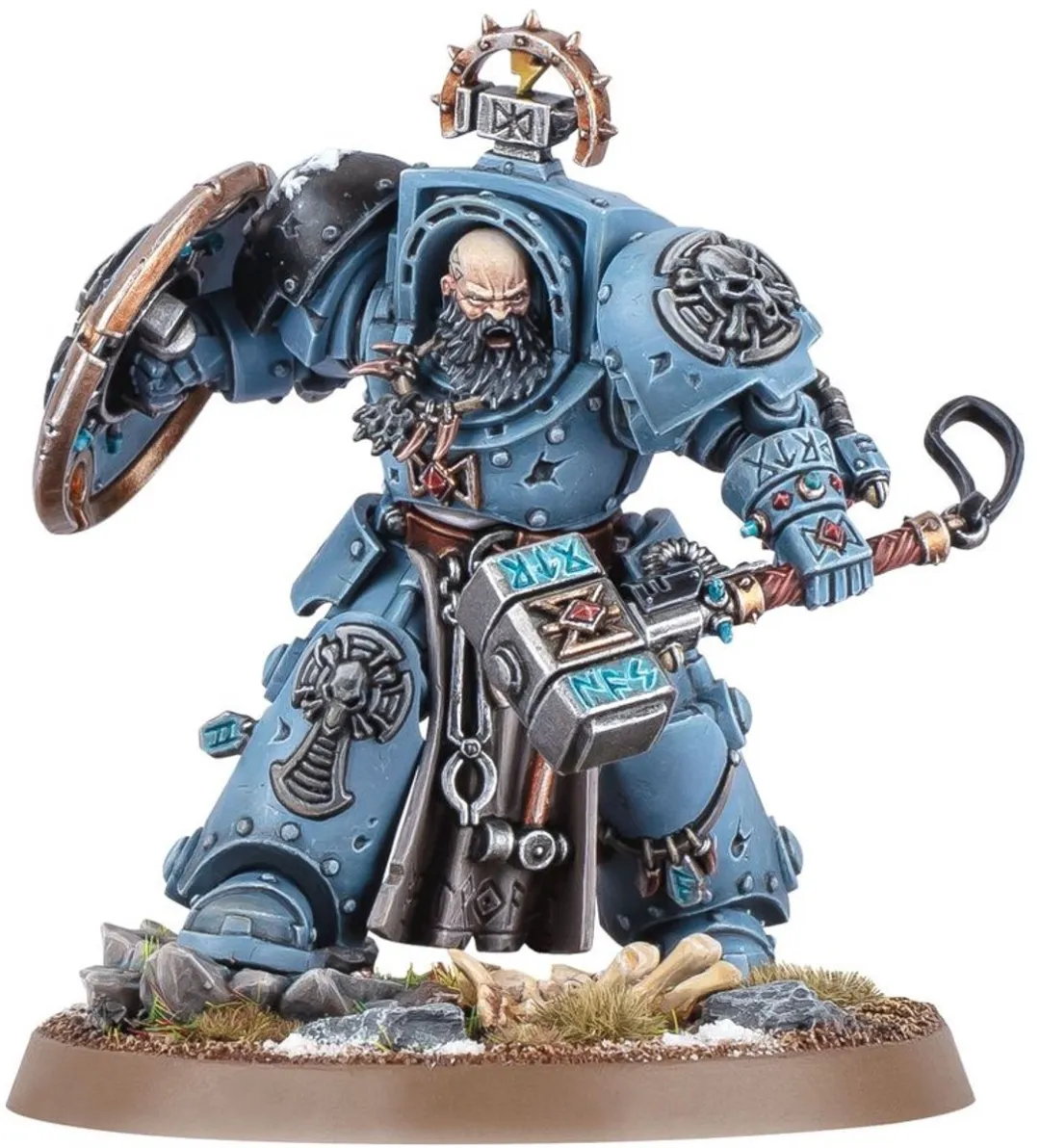 Warhammer 40K Space Wolves Arjac Rockfist 53-38