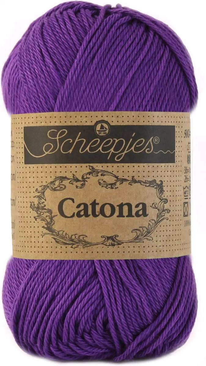 Scheepjes Catona 25g - Deep Violet