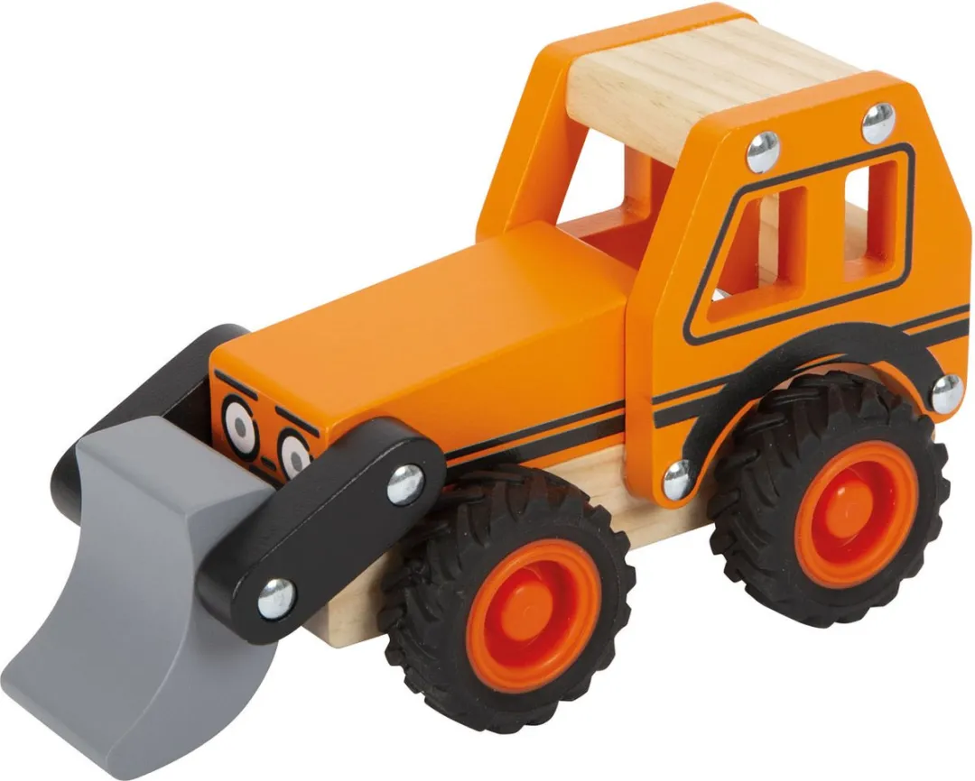 Small Foot Houten Graafmachine 12447 - Oranje