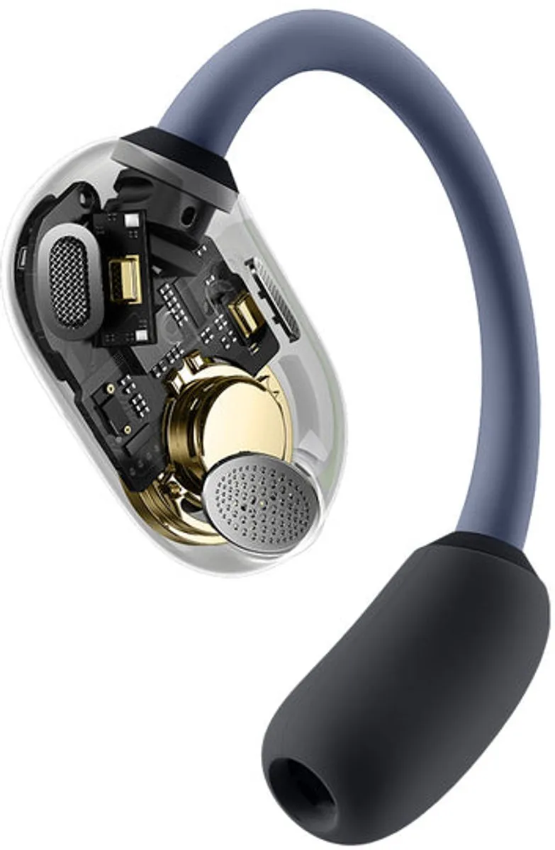Baseus Eli Sport 1 A00064400121-00 Open-Ear Oordopjes - IPX4 - Zwart