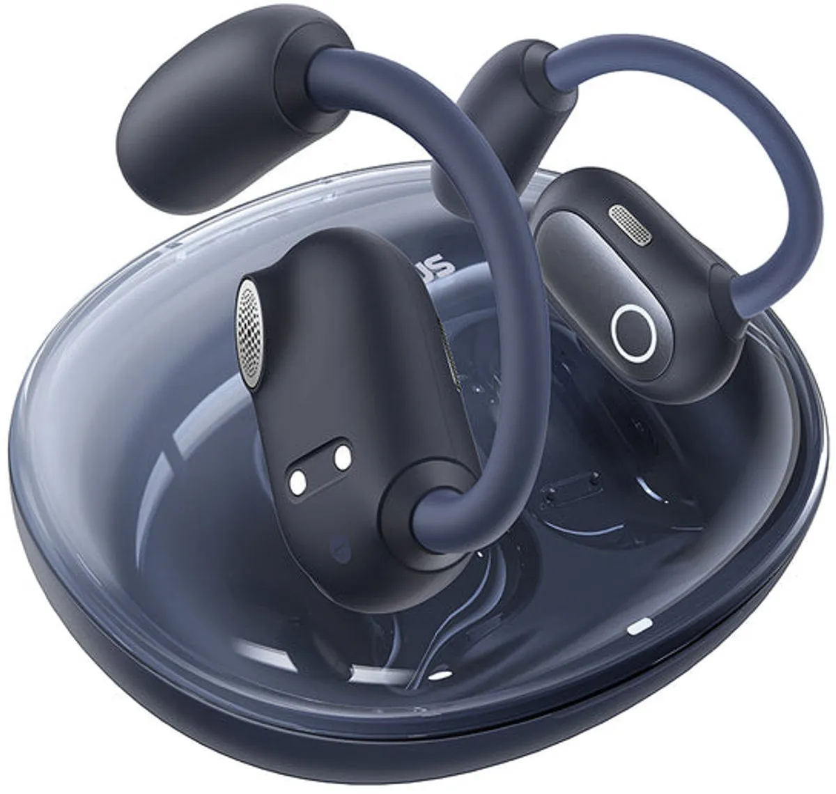 Baseus Eli Sport 1 A00064400121-00 Open-Ear Oordopjes - IPX4 - Zwart - afbeelding 6 van 6