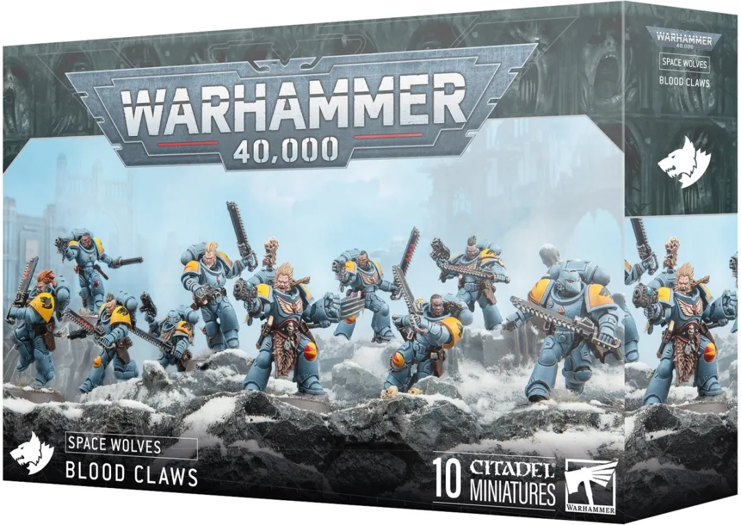 Warhammer 40.000 40K - Space Wolves - Blood Claws - 53-08