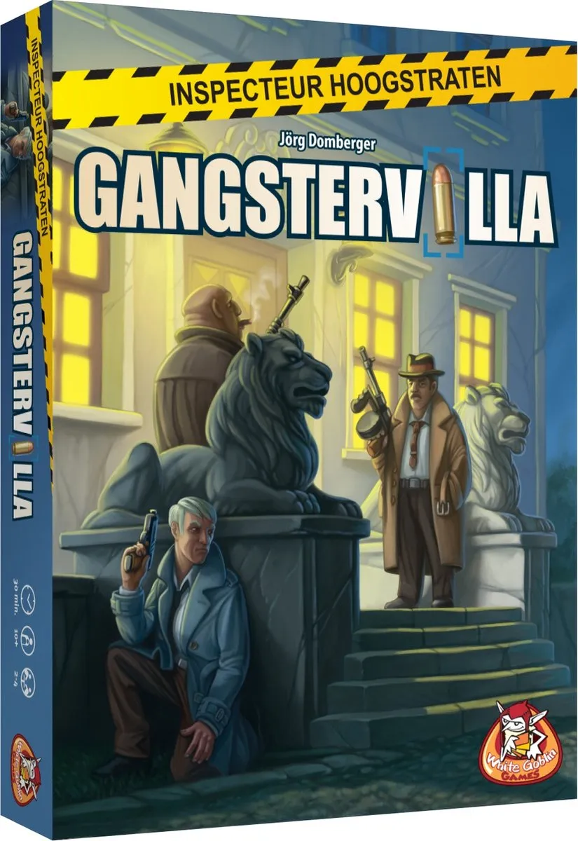White Goblin Inspecteur Hoogstraten Gangstervilla WGG1807 Kaartspel