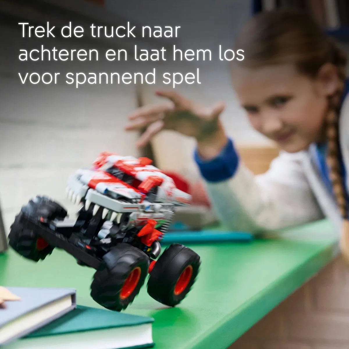 LEGO Technic Monster Jam ThunderROARus Pull-Back Truck 232 Stukken - Meerkleurig