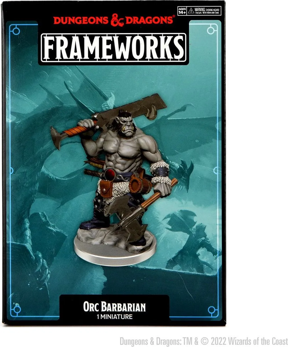 Wizkids D&D Frameworks Orc Barbarian