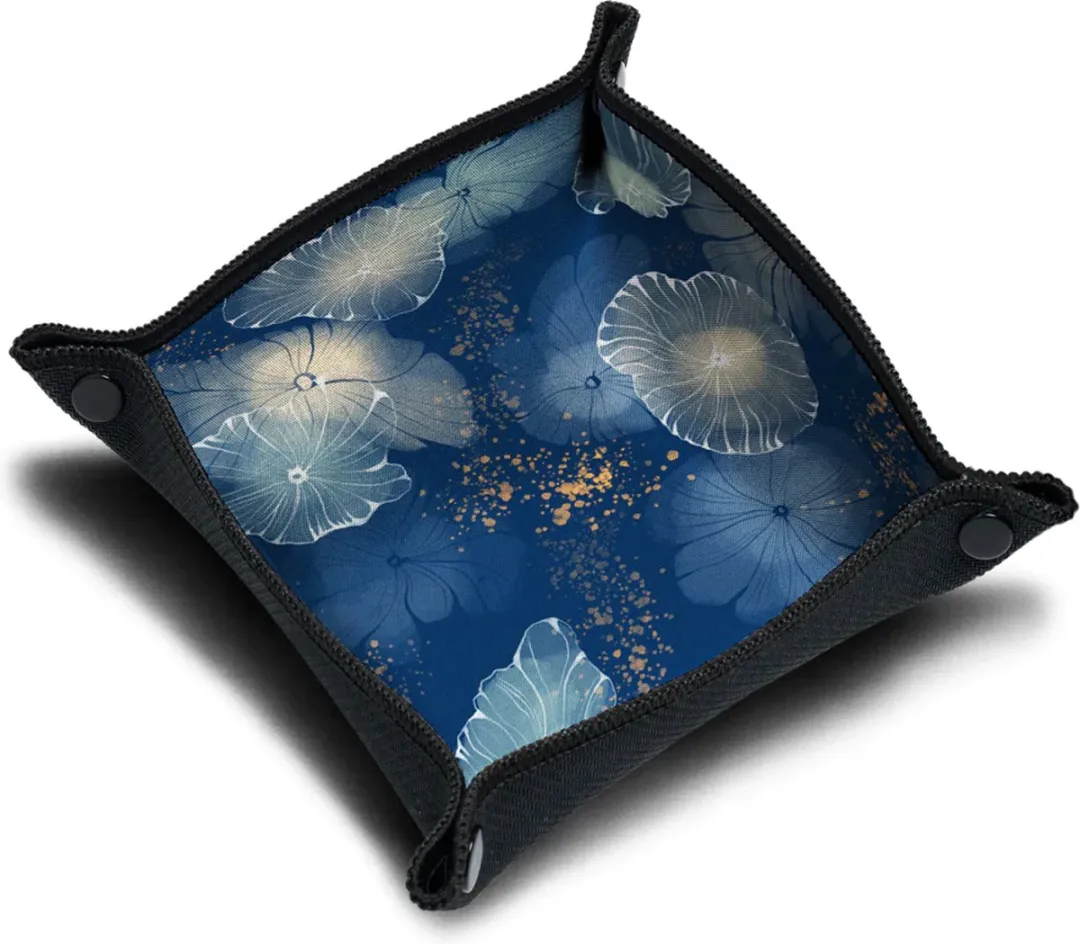 Geronimo Games Dice Tray Artistic Jelly Fish