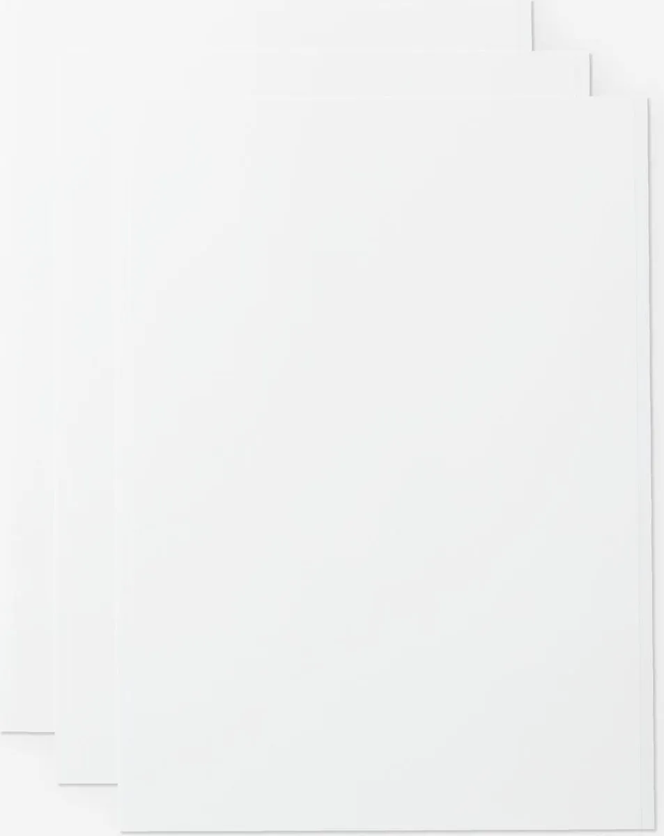 Cricut Beschrijfbaar Smart Vinyl Verwijderbaar Wit 24x33cm - 3 Vellen
