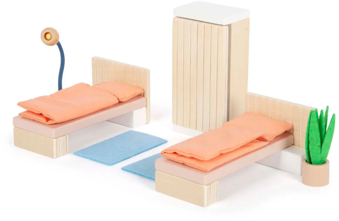 Small Foot Houten Poppenhuis Meubels Slaapkamer