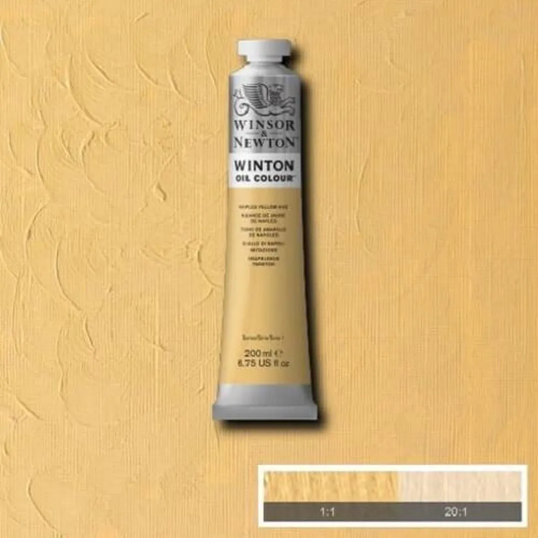 Winsor & Newton Winton Olieverf Naples Yellow Hue 200ml