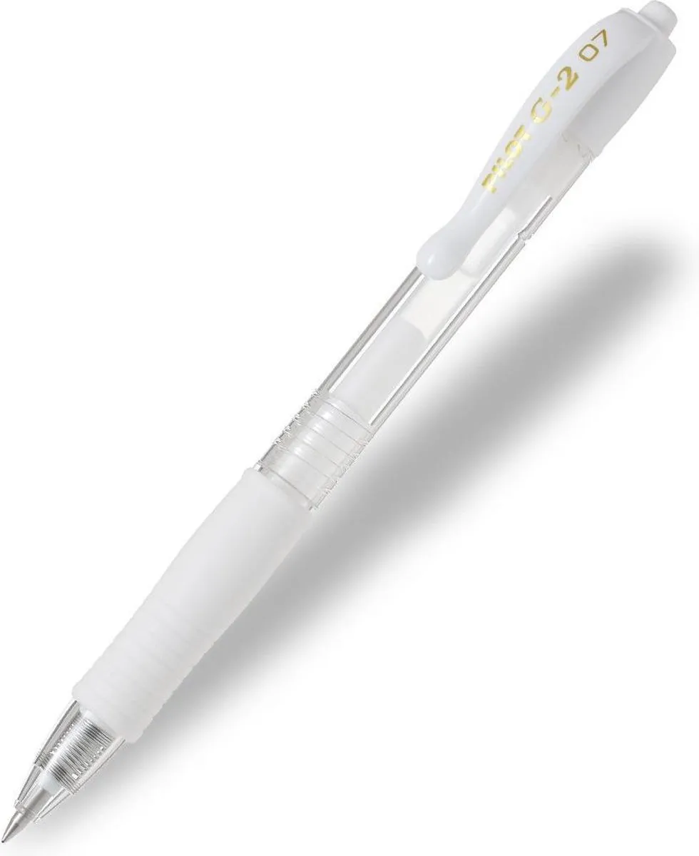 Pilot G-2 Pastel Wit 0.7mm