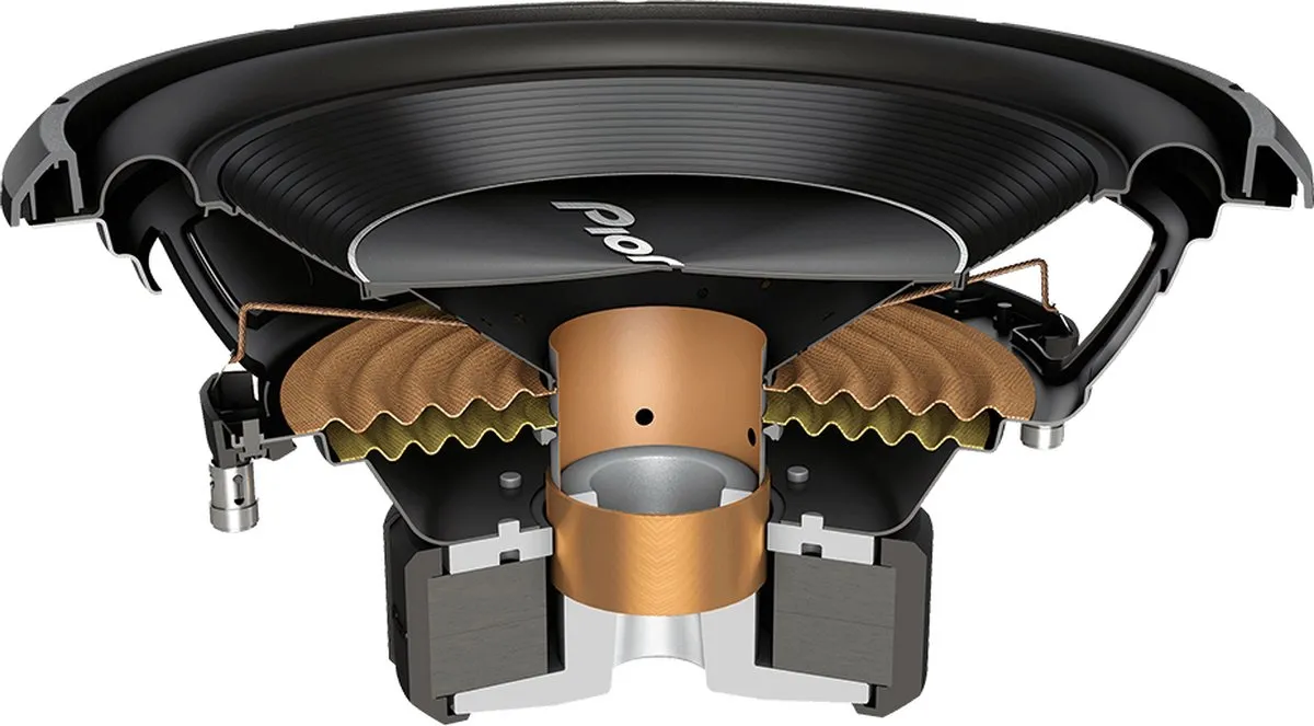 Pioneer TS-A300D4 Subwoofer 1500W - 12" - Zwart