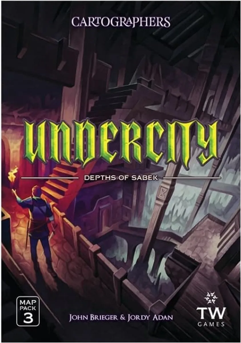 Cartographers Map Pack 3: Undercity – Depths of Sabek