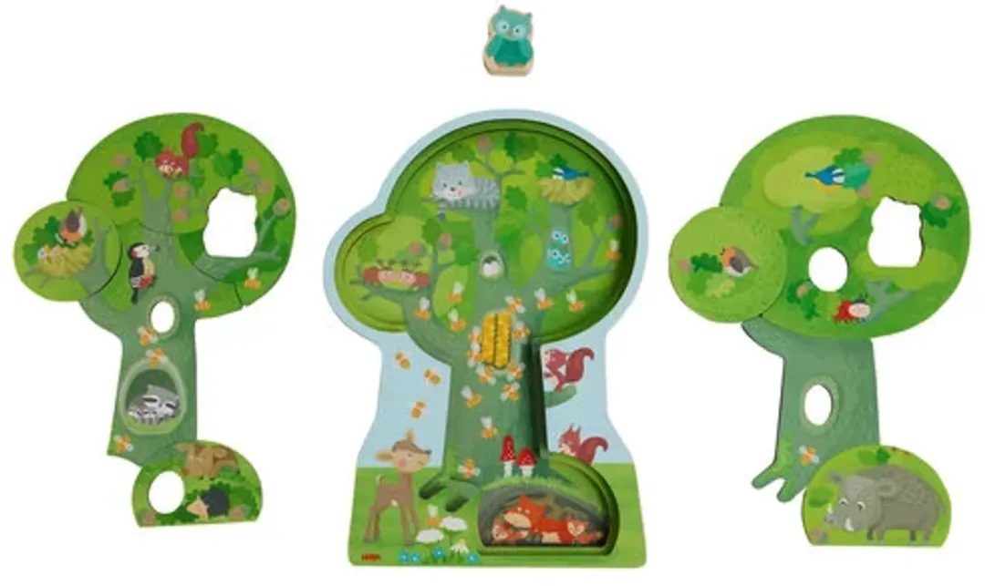 Haba Houten Puzzel Bosdieren 8 Stuks