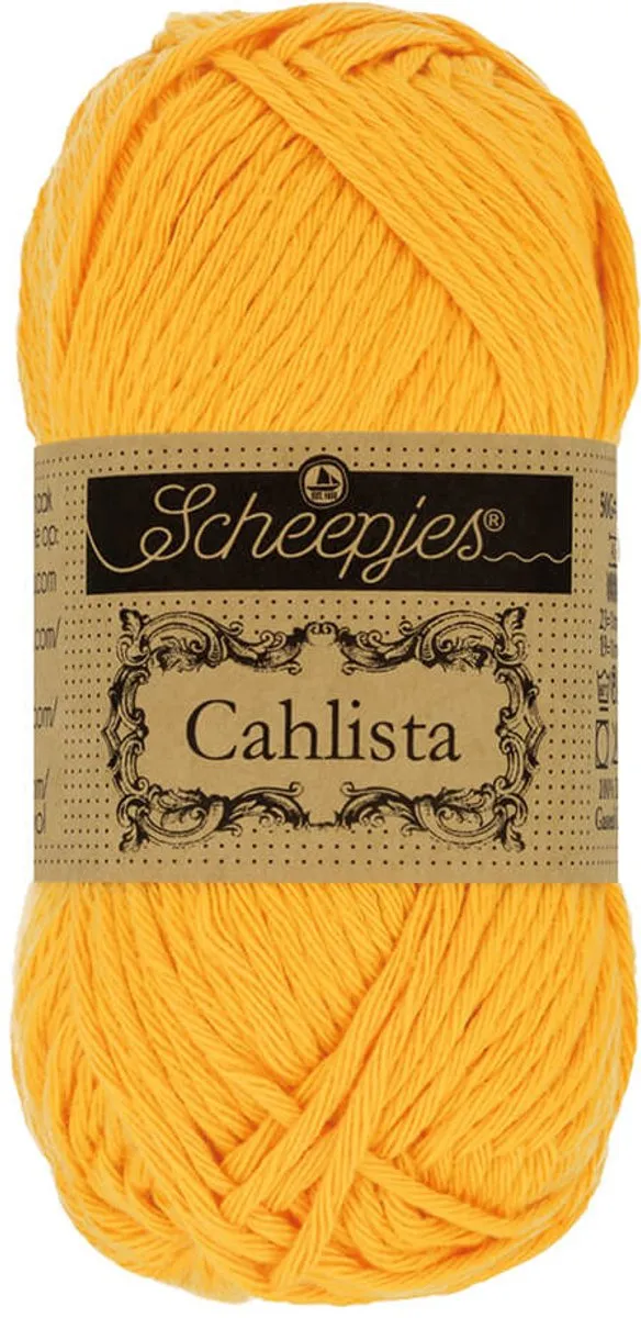 Scheepjes Cahlista Yellow Gold