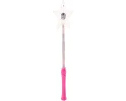 Johntoy Toverstaf Lichtgevend Junior 40cm - Roze