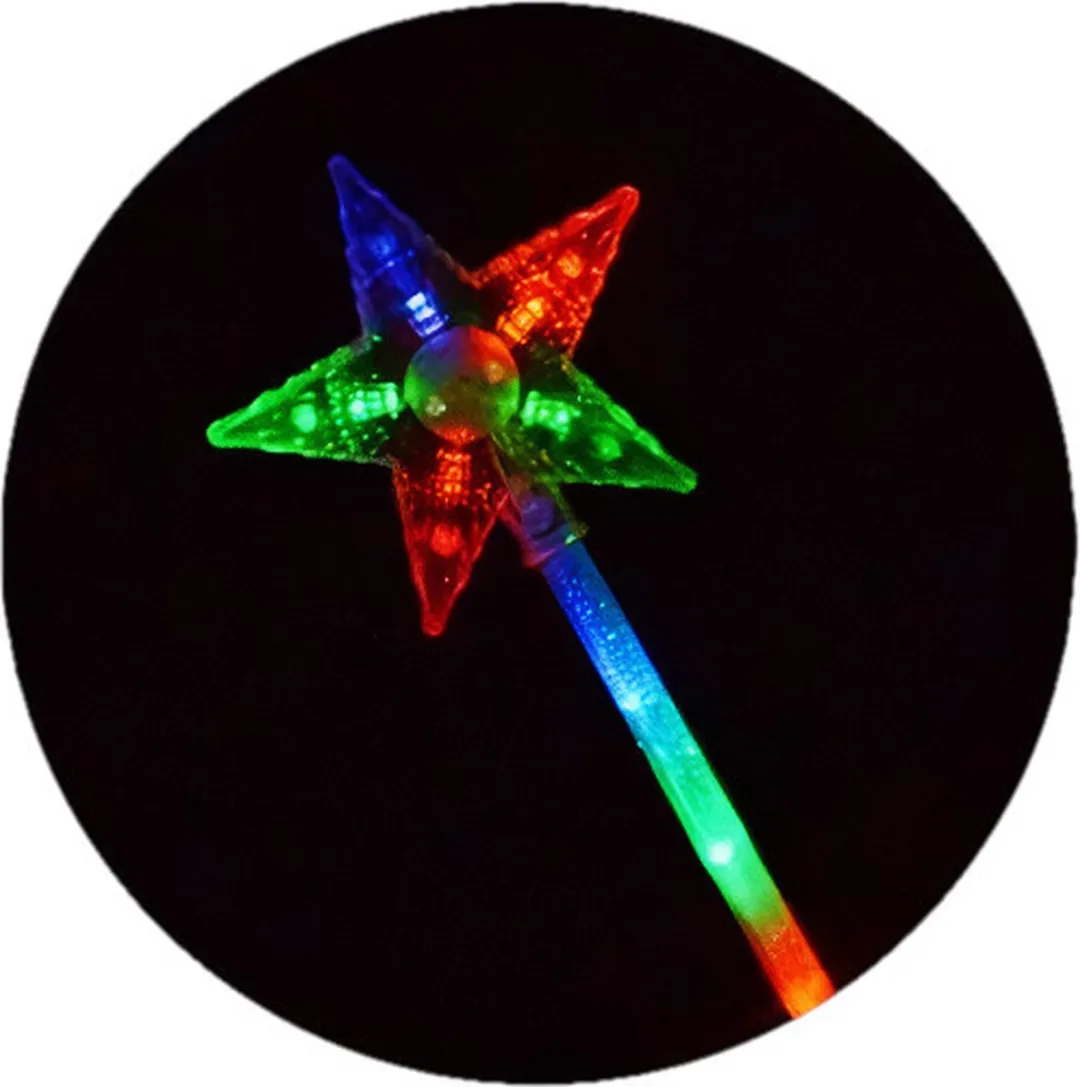 Johntoy Toverstaf Lichtgevend Junior 40cm - Roze