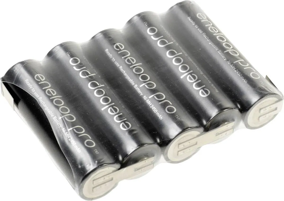 Panasonic eneloop Pro F1x5 Accupack 5x AA NiMH 2450mAh