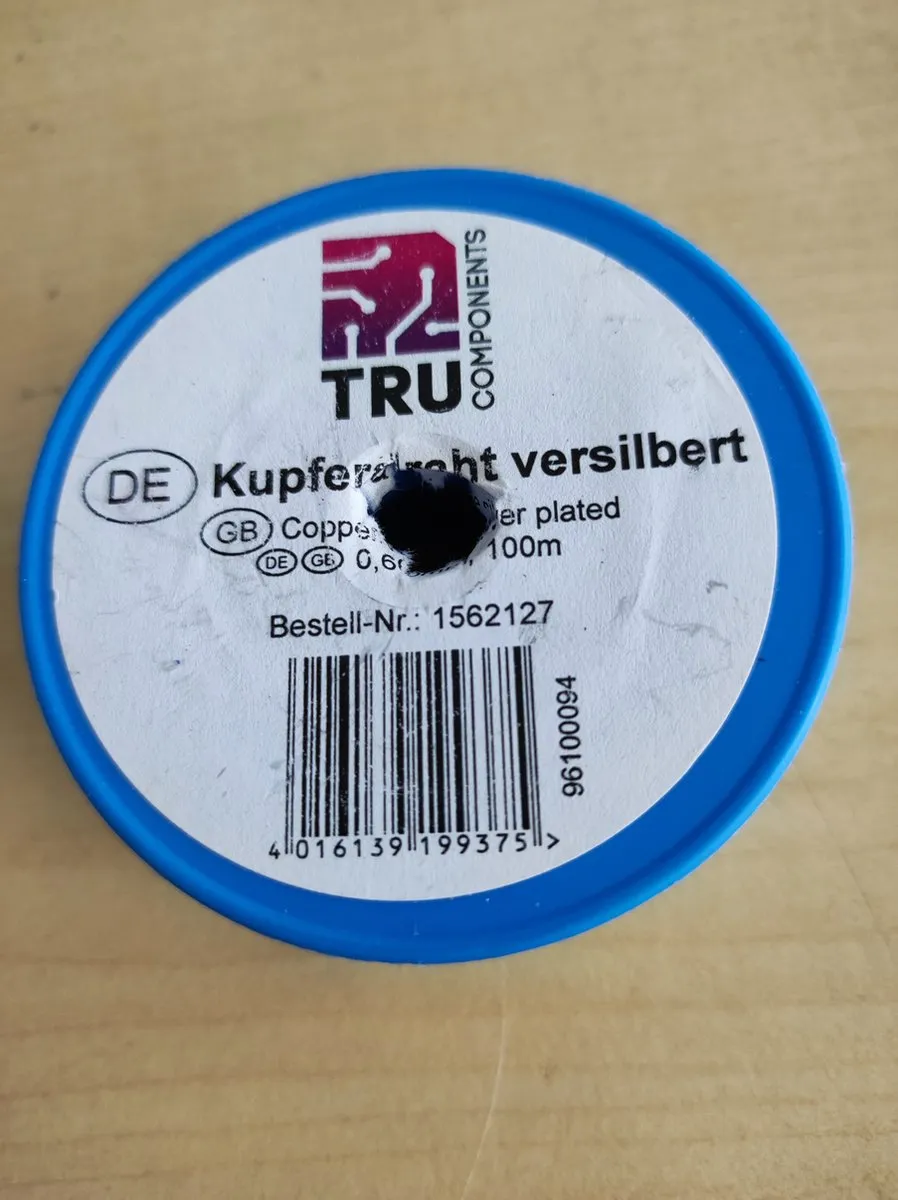 Tru Components Koperdraad 0.60mm - 100m