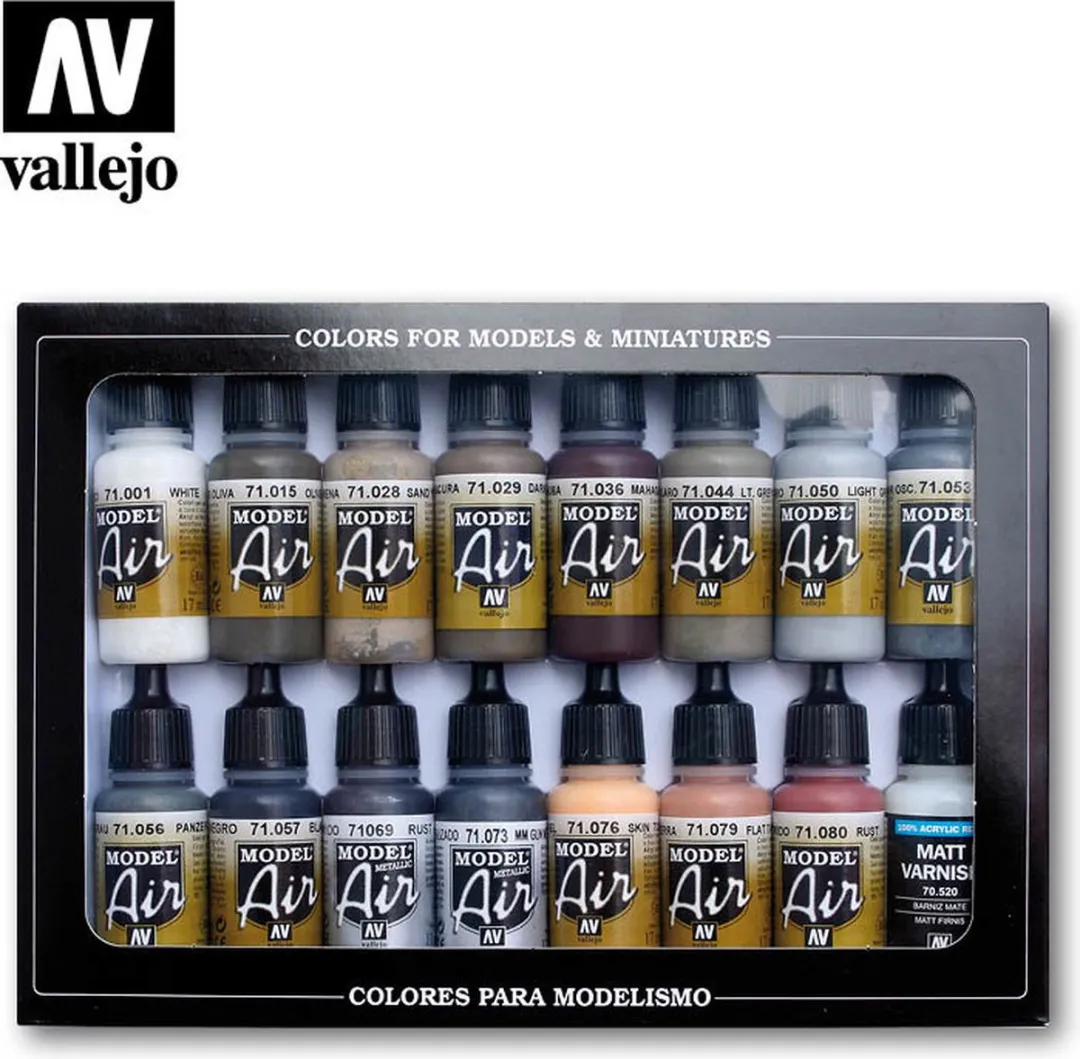 Vallejo 71194 Modelspoor Mengkleur Militaire Voertuigen