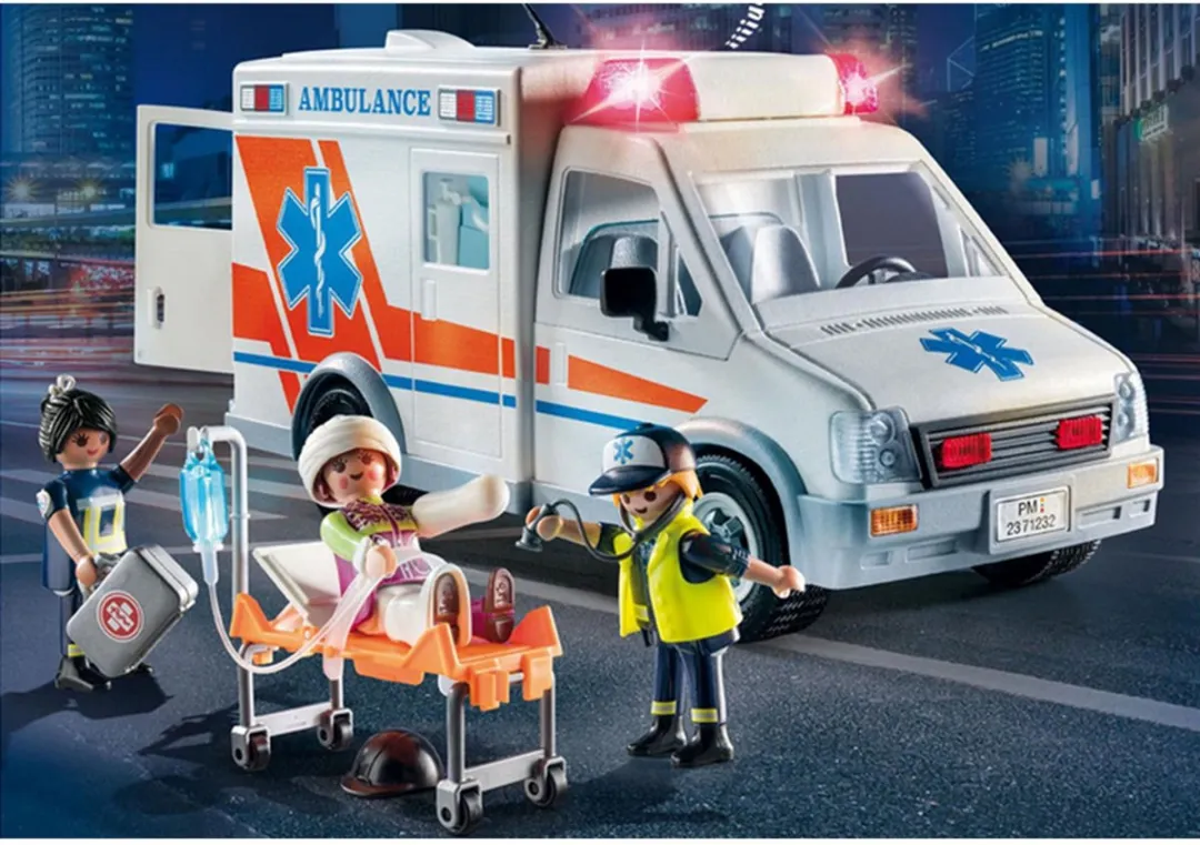 Playmobil Action Heroes Promo Ambulance 71232 - Multicolor - afbeelding 6 van 6