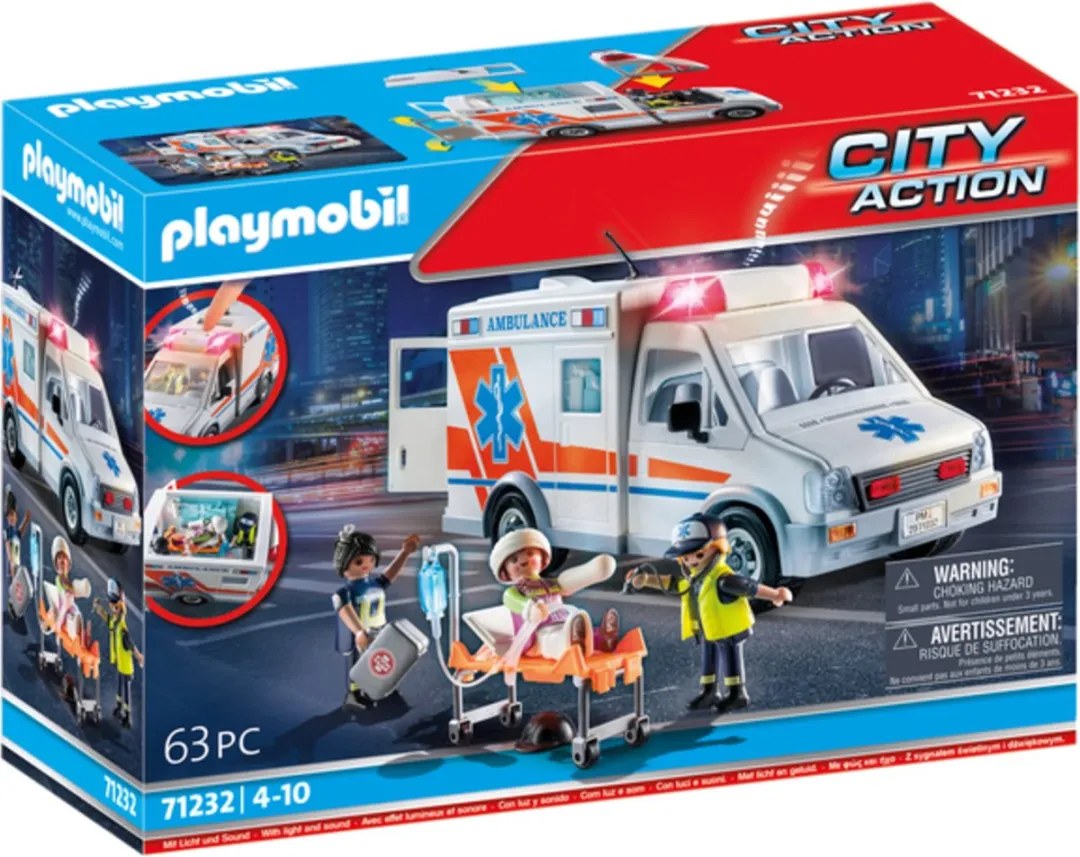 Playmobil Action Heroes Promo Ambulance 71232