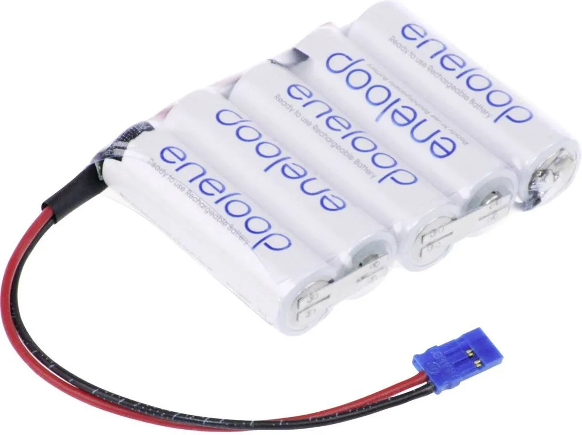 Panasonic Eneloop F1x5 Graupner Accupack 5x AA NiMH 6V
