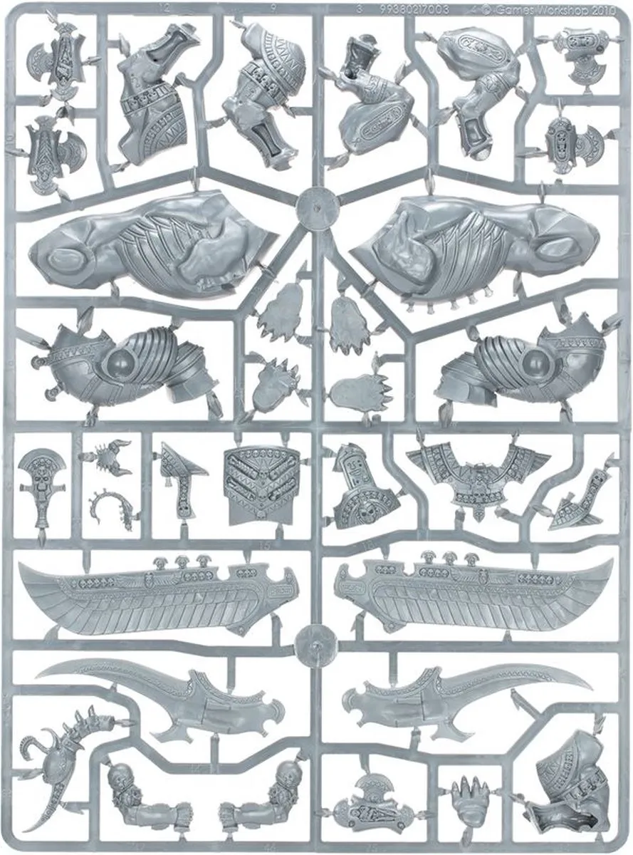 Games Workshop Tomb Kings Necrosphinx - 88 Onderdelen