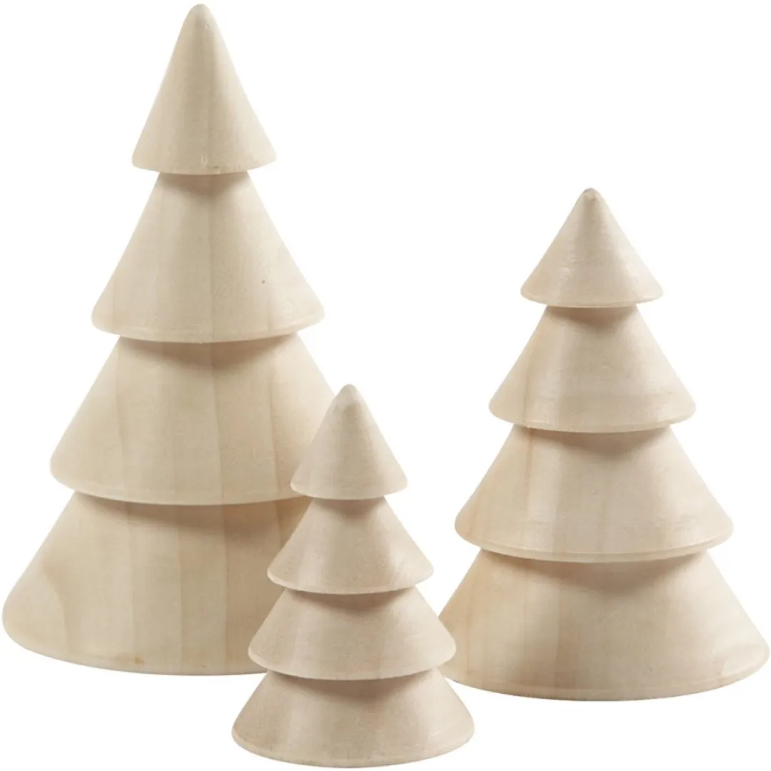 Creativ Company Kerstbomen Hout