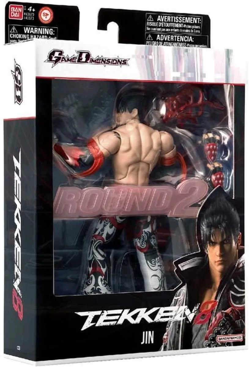 Bandai Namco Tekken 8 Jin Figurine 17cm - Multi
