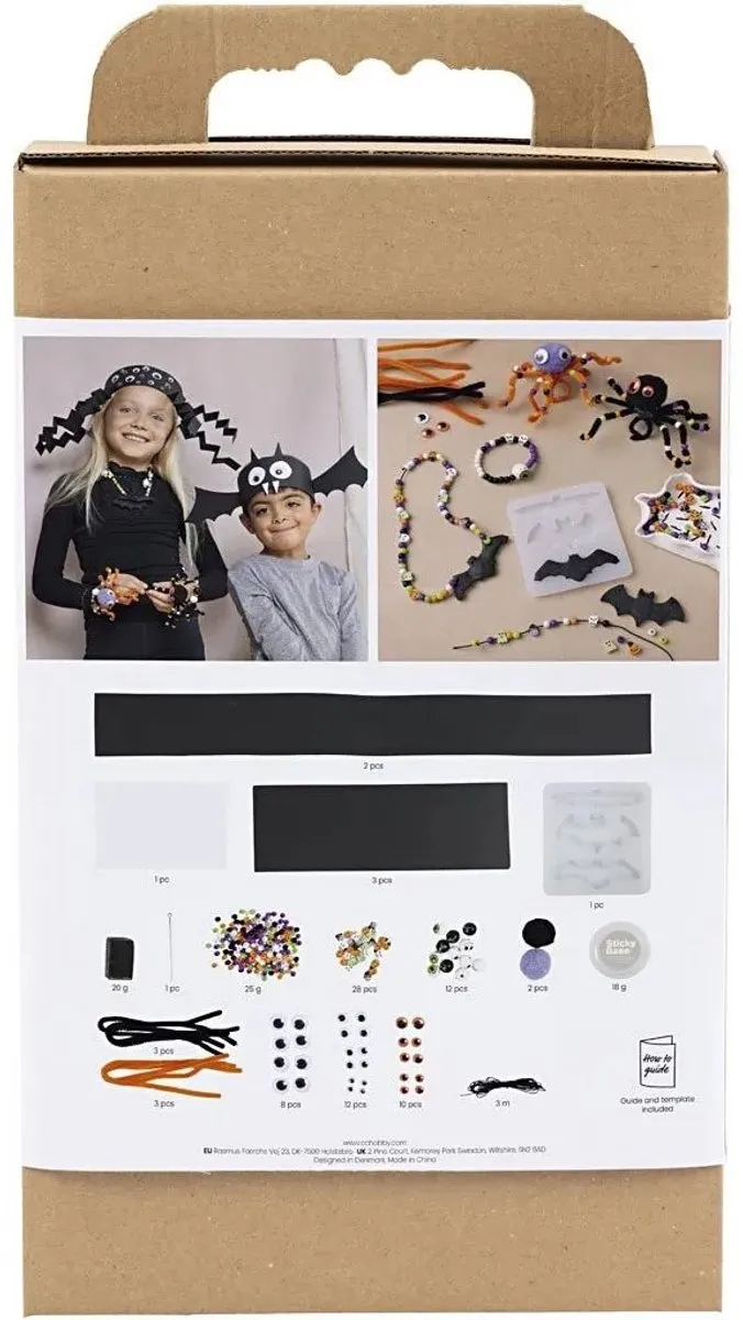 Creativ Company Hobbyset Spookachtige Accessoires - Multicolor