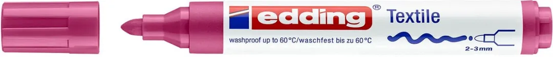 edding 4500 Textielmarker Karmijnrood