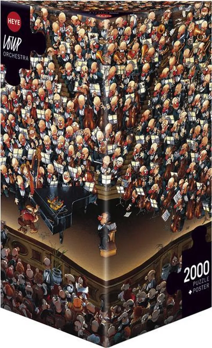 Heye Orchestra Loup Legpuzzel 2000 Stuks
