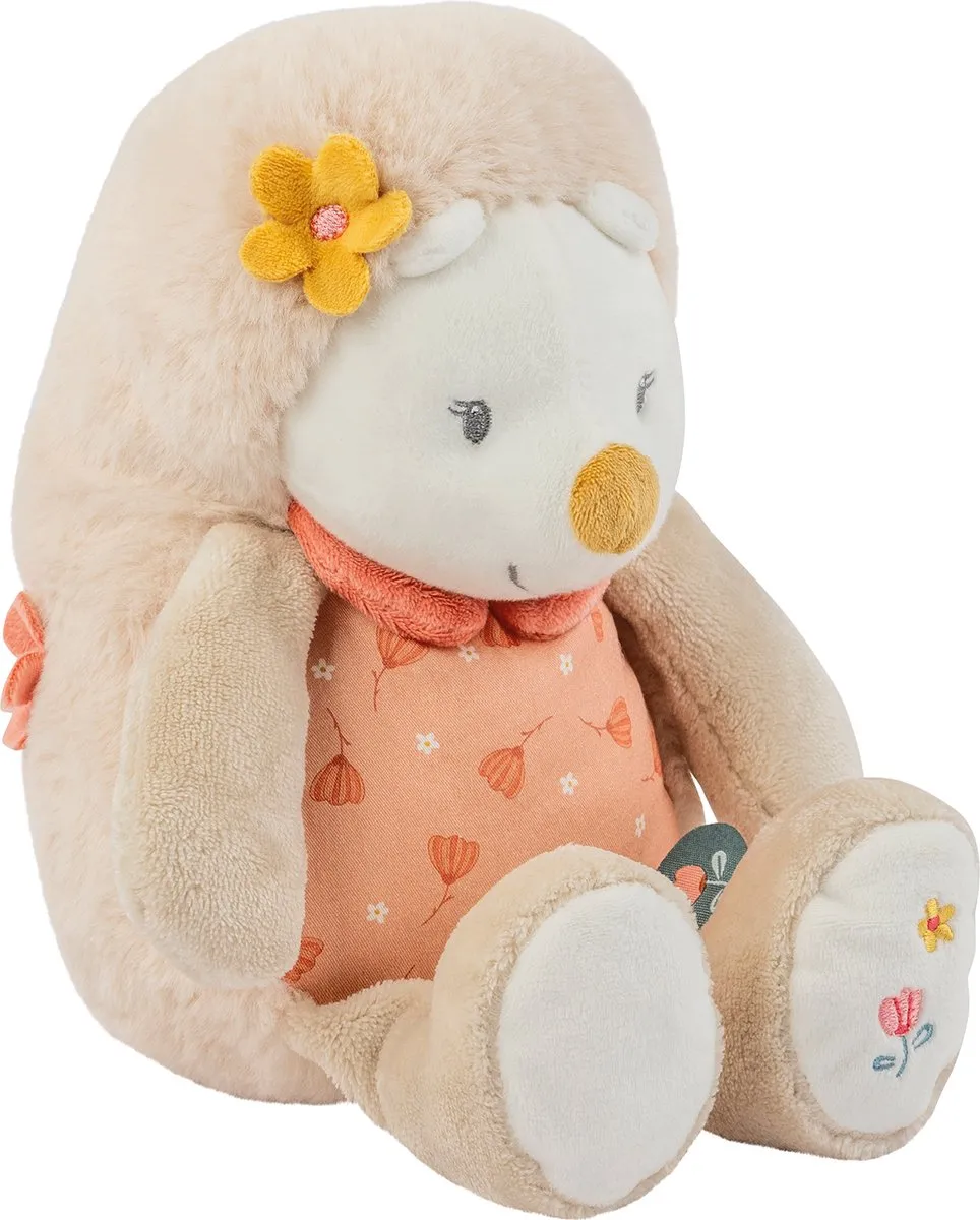 Nattou Egel Zoe Knuffel 30cm - Zand Beige
