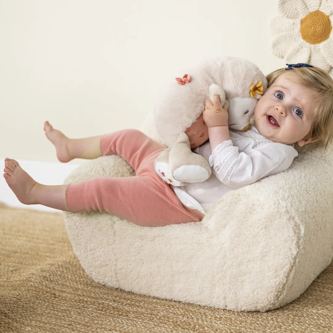 Nattou Egel Zoe Knuffel 30cm - Zand Beige