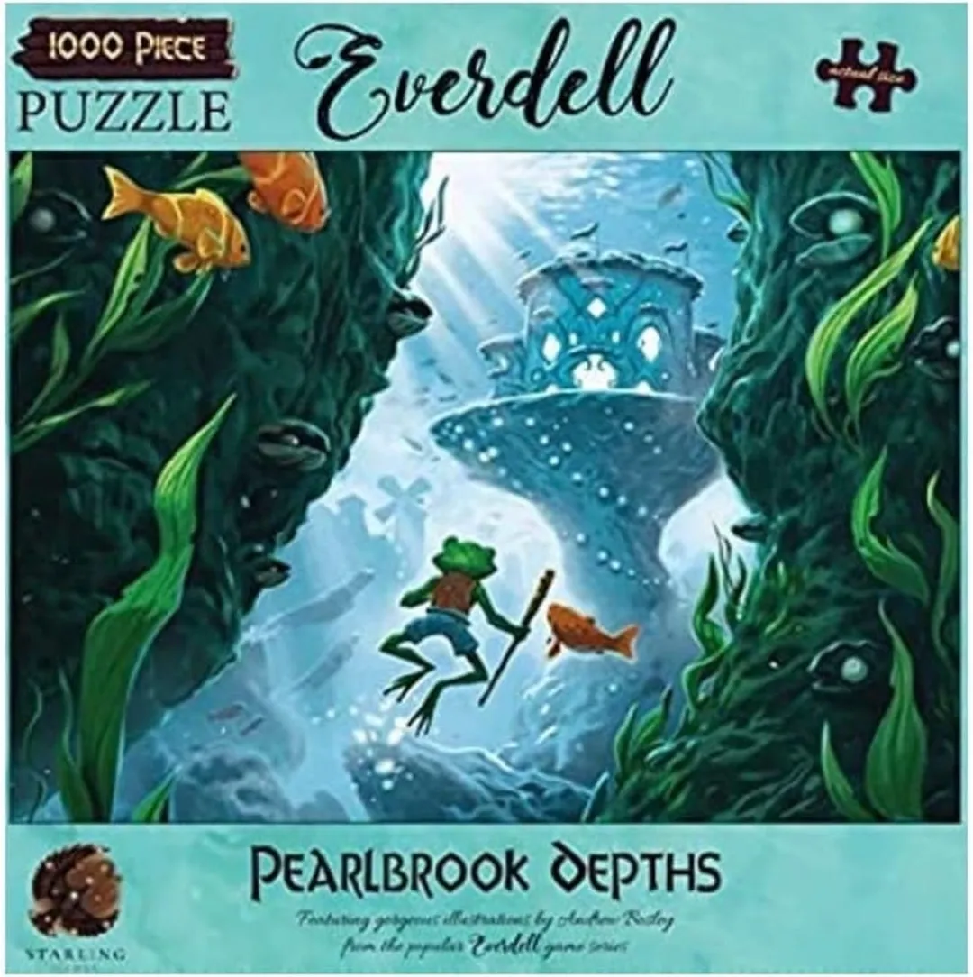 White Goblin Games Everdell Pearlbrook Depths Puzzel 1000 Stuks