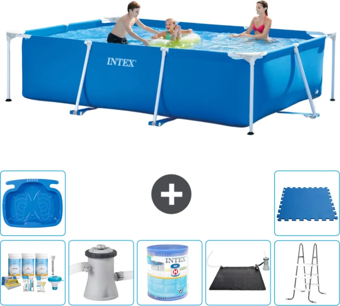 Intex Rechthoekig Frame Zwembad 300x200x75cm