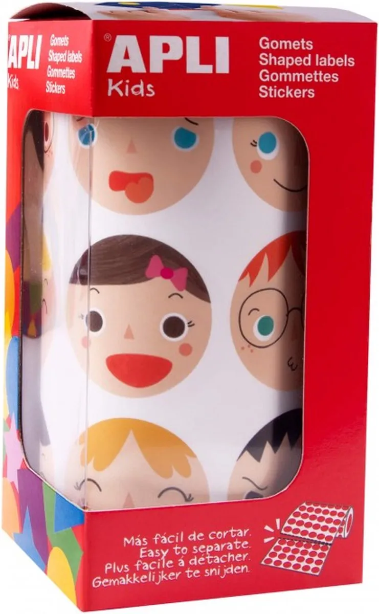 Apli Kids Emoties Stickers Rol