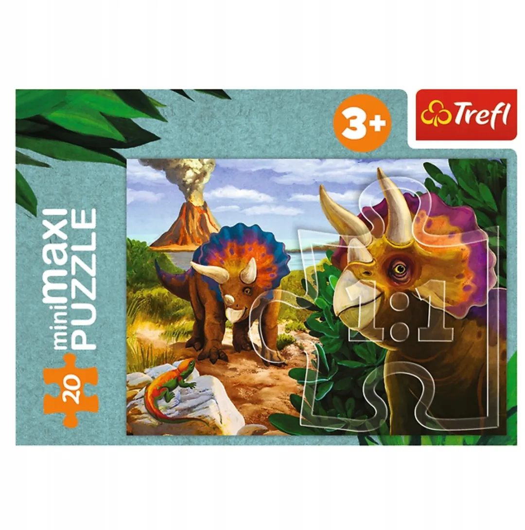 Trefl Mini Maxi Dino-puzzel 20-delig