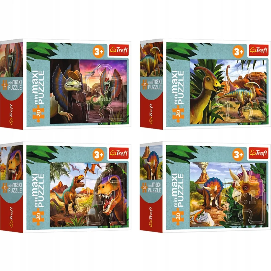Trefl Mini Maxi Dino-puzzel 20-delig
