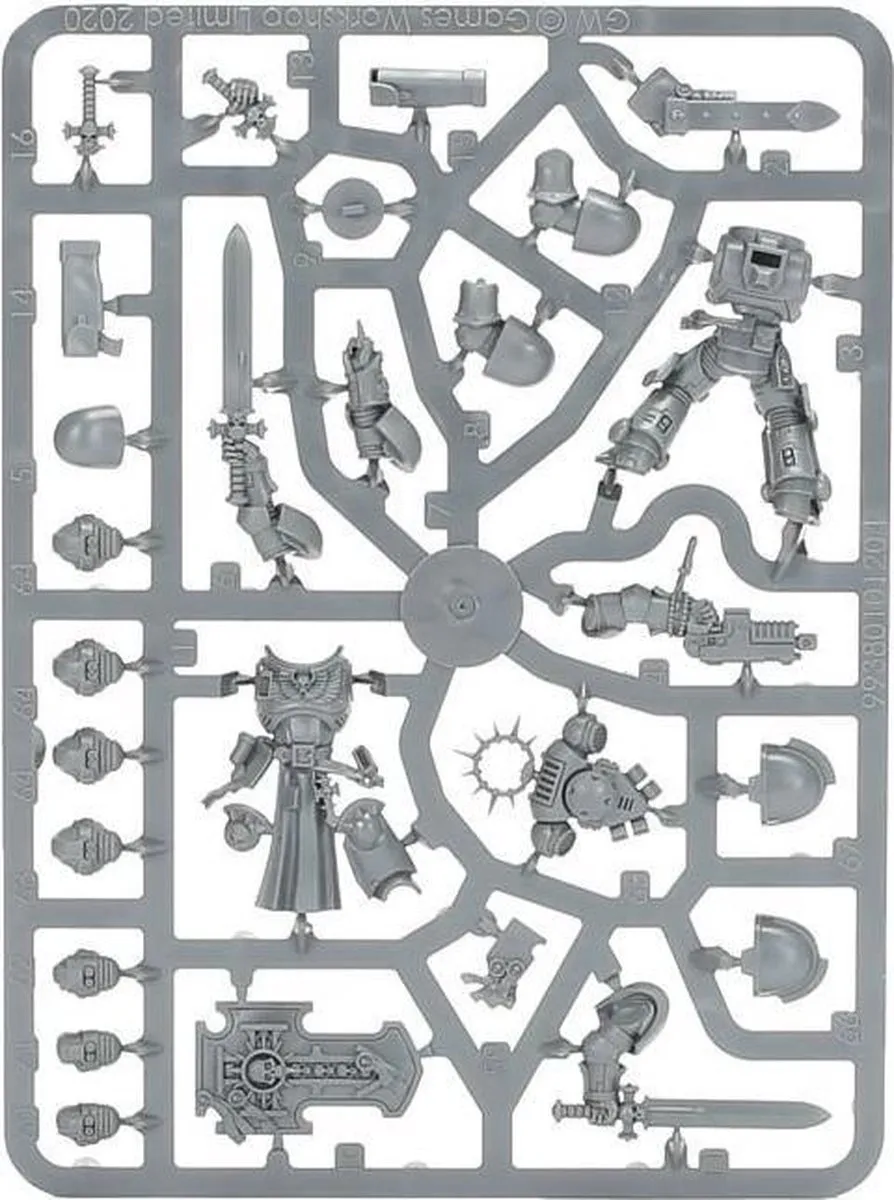 Games Workshop Warhammer 40.000 Space Marines Bladeguard Veterans