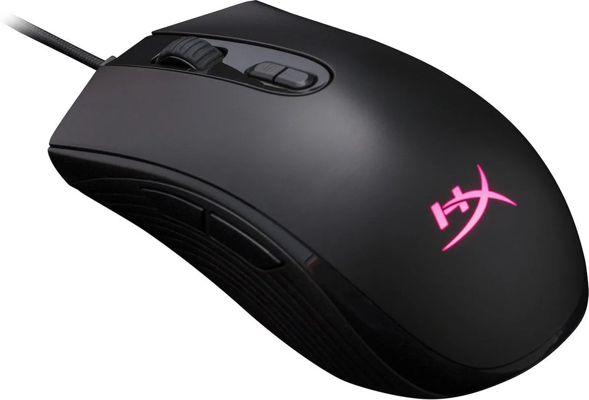 HyperX Pulsefire Core RGB Gaming Muis HX-MC004B - 6200DPI - Zwart
