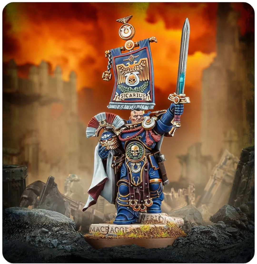 Warhammer 40k Ultramarines Cato Sicarius 55-73