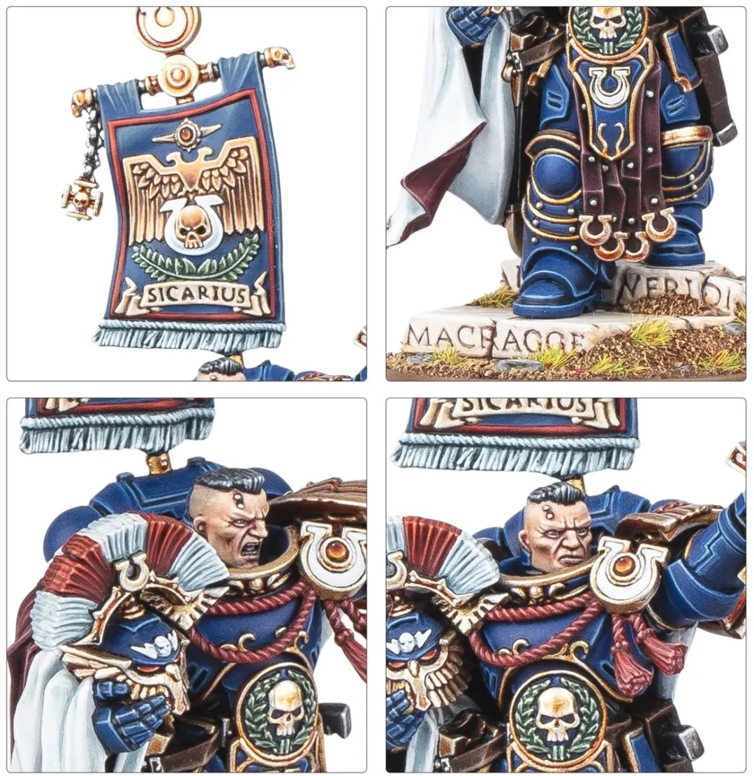 Warhammer 40k Ultramarines Cato Sicarius 55-73