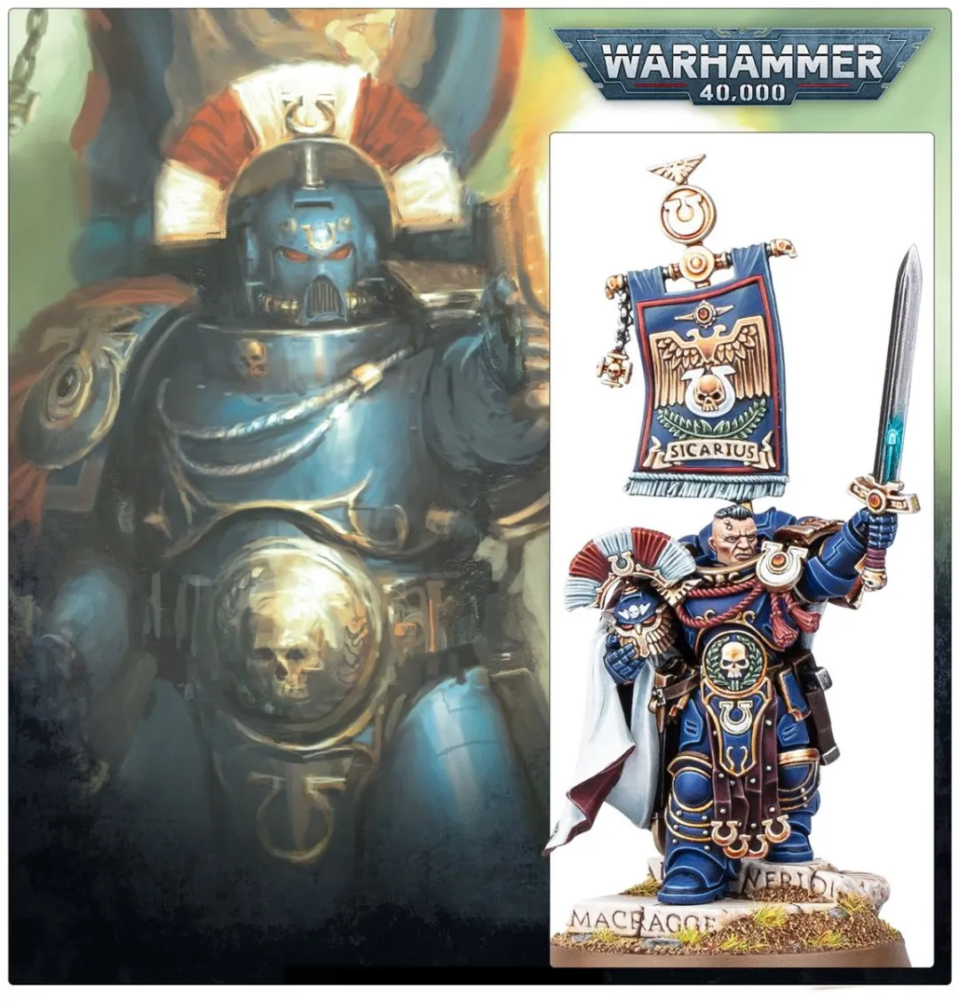 Warhammer 40k Ultramarines Cato Sicarius 55-73
