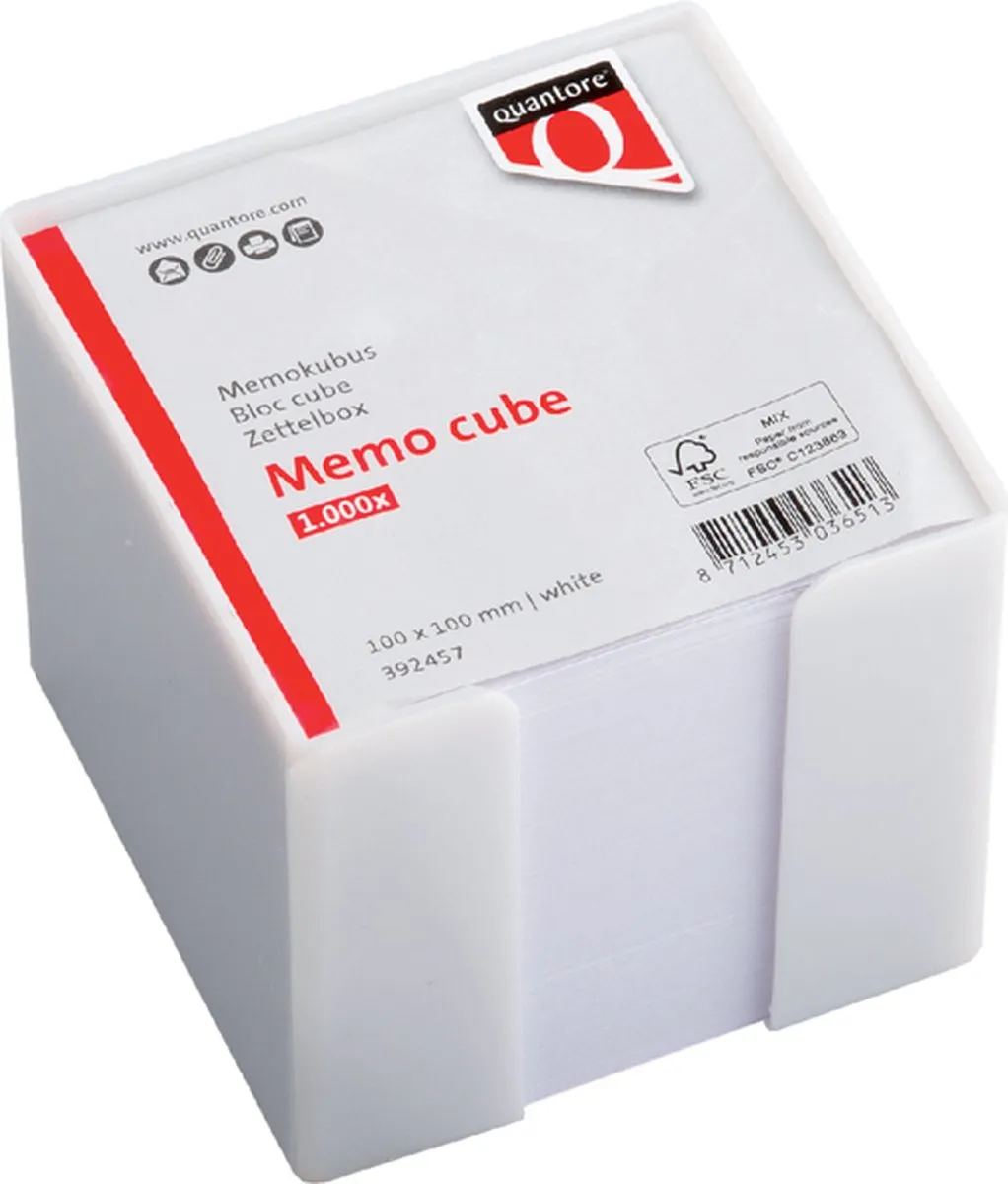 Quantore Memokubus 10x10x9cm