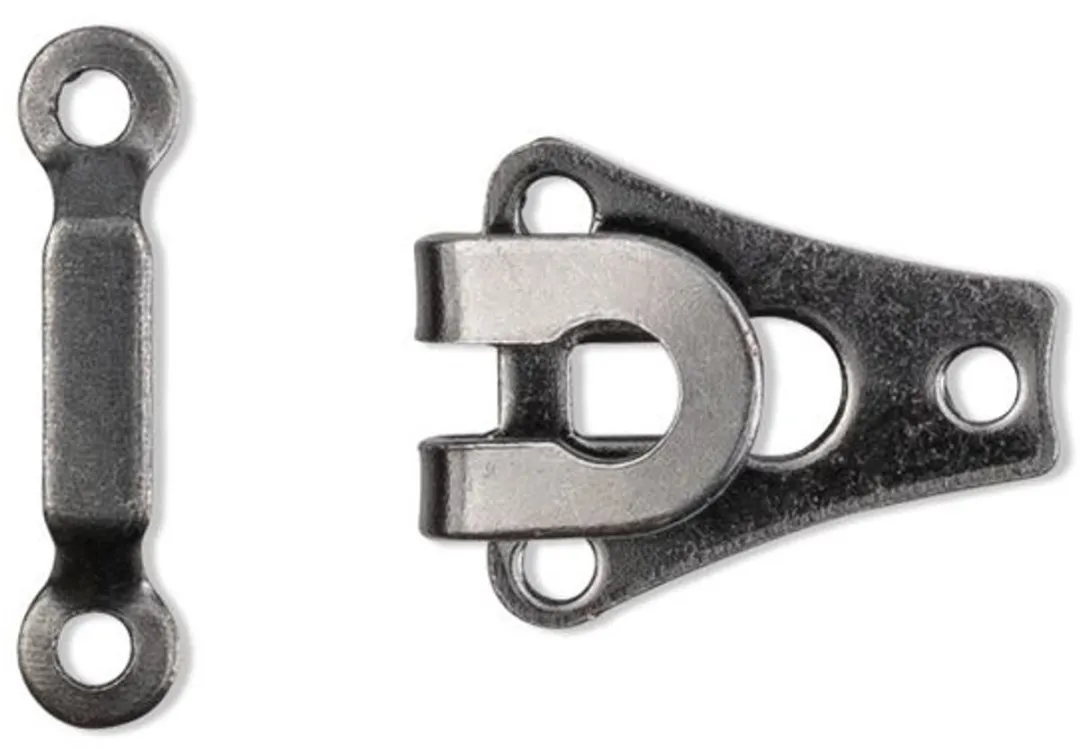 Prym Rokhaken 9mm - Zilver - 2 Stuks